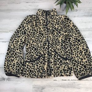 Leopard coat size L